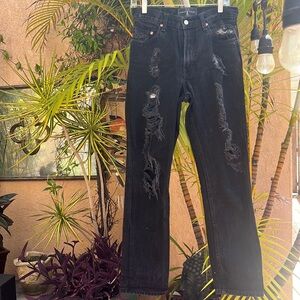 Upcycled ripped Denim Levi’s